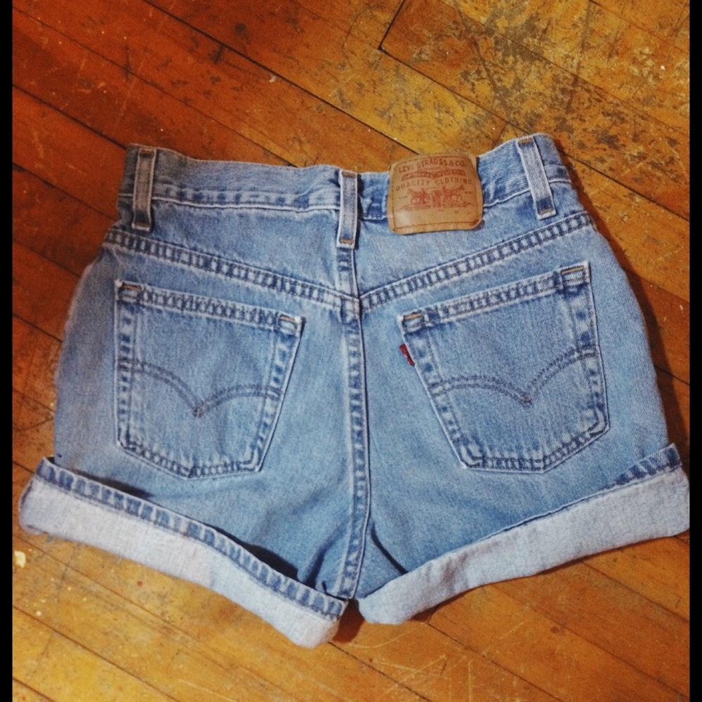 Vintage high wasted levis jeans